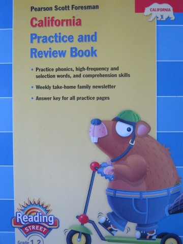 (image for) Reading Street 1.2 California Practice & Review Book (CA)(P)