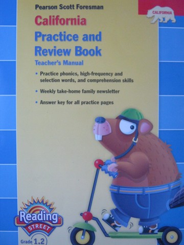 (image for) Reading Street 1.2 California Practice & Review TM (CA)(TE)(P)