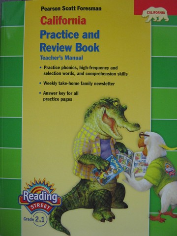 (image for) Reading Street 2.1 California Practice & Review TM (CA)(TE)(P)