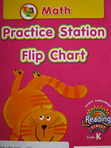 (image for) Reading Street K Math Practice Station Flip Chart (Spiral)