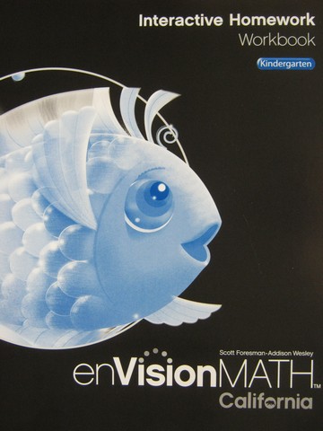 (image for) enVision Math California K Interactive Homework Workbook (CA)(P)