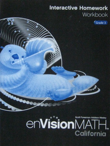 enVision Math California 3 Interactive Homework Workbook (CA)(P)