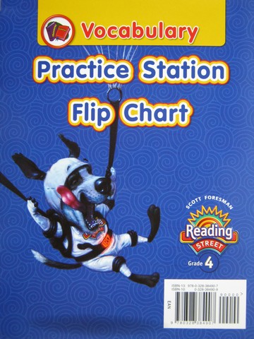 (image for) Reading Street 4 Vocabulary Practice Station Flip Chart (Spiral)