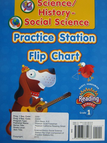 (image for) Reading Street 1 Science / History Practice Station (Spiral)