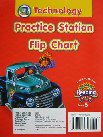 (image for) Reading Street 5 Technology Practice Station Flip Chart (Spiral)