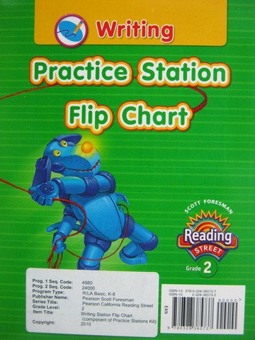 (image for) Reading Street 2 Writing Practice Station Flip Chart (Spiral)