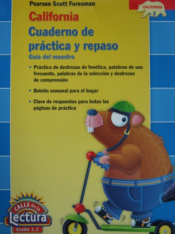 (image for) Calle de la Lectura 1.2 Cuaderno de practica y repaso(CA)(TE)(P)