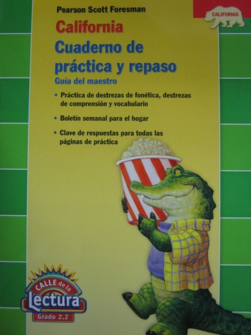 (image for) Calle de la Lectura 2.2 Cuaderno de practica y repaso TE (CA)(P)