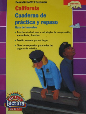 (image for) Calle de la Lectura 3.1 Cuaderno de Practica y Repaso TE (CA)(P) - Click Image to Close