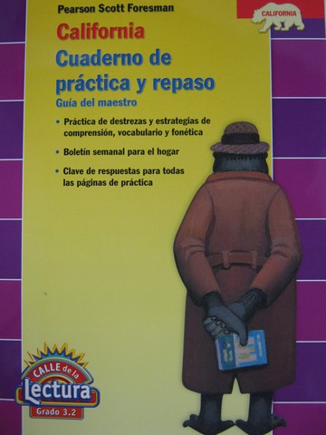 (image for) Calle de la Lectura 3.2 Cuaderno de practica y repaso TE (CA)(P) - Click Image to Close