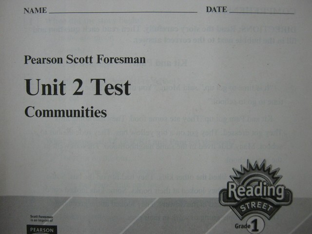 (image for) Reading Street 1.2 Test Communities (P)