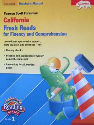 (image for) Reading Street 1 California Fresh Reads for Fluency TM (TE)(P)