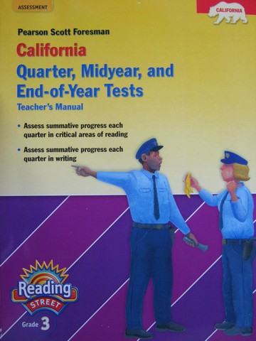 (image for) Reading Street 3 Quarter Midyear & End-of-Year Tests (CA)(TE)(P)
