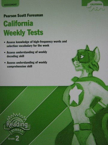 (image for) Reading Street 2 California Weekly Tests (CA)(P)