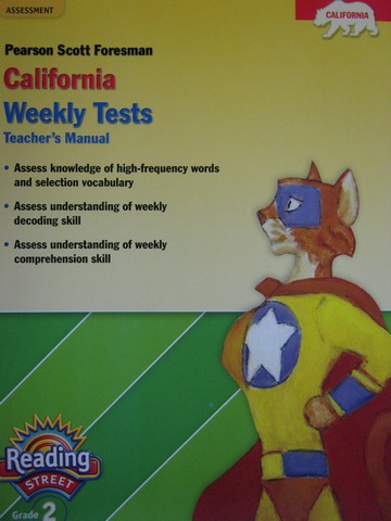(image for) Reading Street 2 California Weekly Tests TM (CA)(TE)(P)