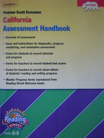 (image for) Reading Street 2-3 California Assessment Handbook (CA)(P)