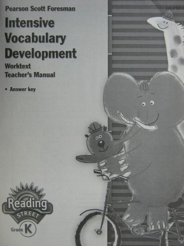 (image for) Reading Street K Intensive Vocabulary Development Worktext TM(P)