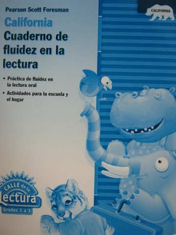 (image for) Calle de la Lectura 1a3 California Cuaderno de fluidez (CA)(P)