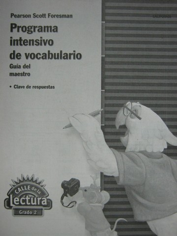 (image for) Calle de la Lectura 2 Programa Intensivo de Vocabulario (TE)(P) - Click Image to Close