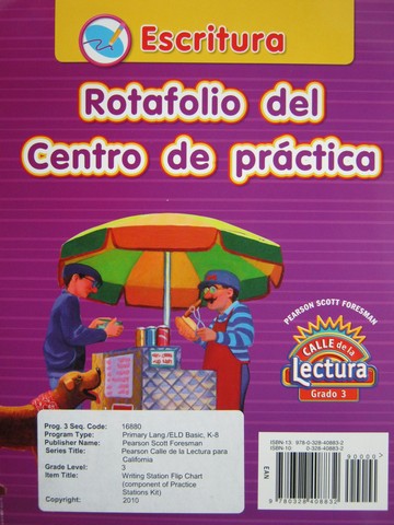 (image for) Calle de la Lectura 3 Escritura Rotafolio del Centro de (Spiral)