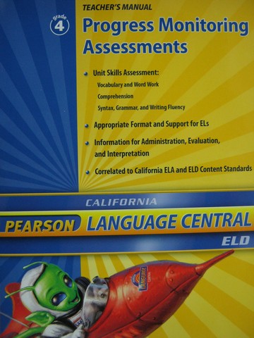 (image for) Language Central ELD 4 Progress Monitoring Assessments (CA)(P)