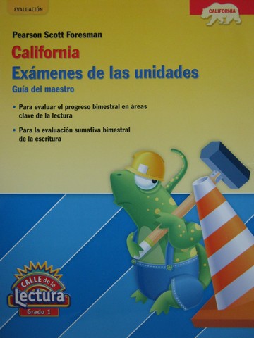 (image for) Calle de Lectura 1 Examenes de las Unidades (CA)(TE)(P)