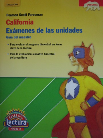 (image for) Calle de Lectura 2 Examenes de las Unidades (CA)(TE)(P)