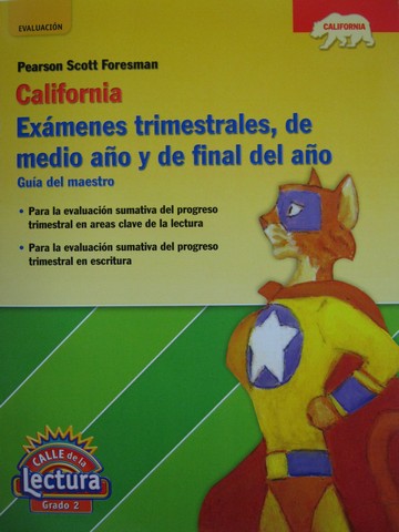 (image for) Calle de Lectura 2 California Examenes Trimedtrale (CA)(TE)(P)