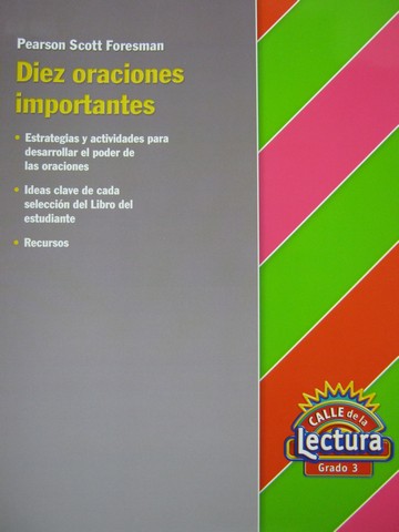 (image for) Calle de la Lectura 3 Diez Oraciones Importantes (P) - Click Image to Close