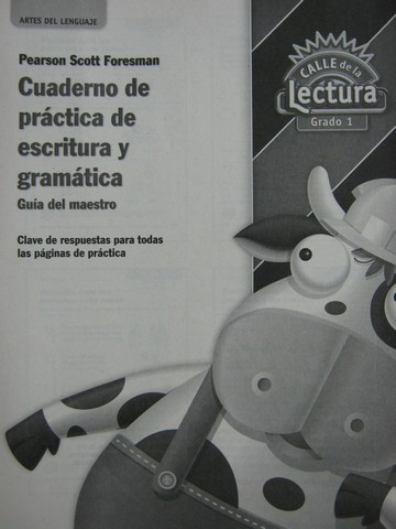 (image for) Calle de la Lectura 1 Cuaderno de practica de escritura (TE)(P)