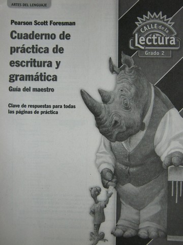 (image for) Calle de la Lectura 2 Cuaderno de practica de escritura (TE)(P)