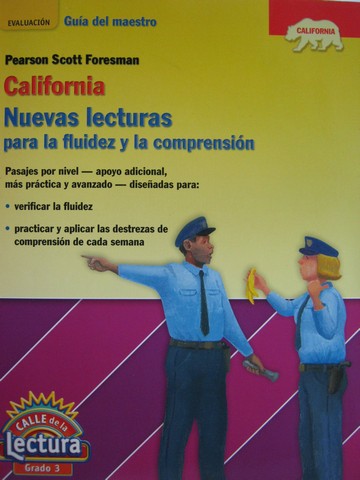 (image for) Calle de la Lectura 3 California Nuevas Lecturas TE (CA)(TE)(P) - Click Image to Close