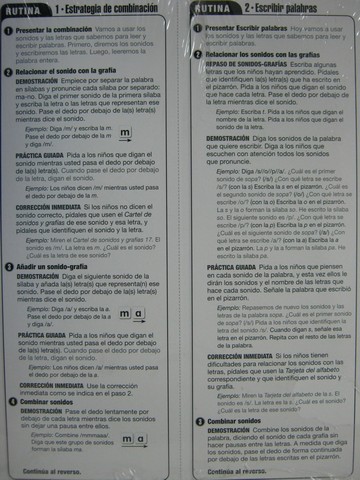 (image for) Calle de la Lectura Grados K-6 Routine Cards Package (Pk)