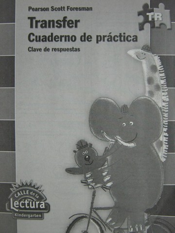 (image for) Calle de la Lectura K Transfer Cuaderno de practica Clave de (P)