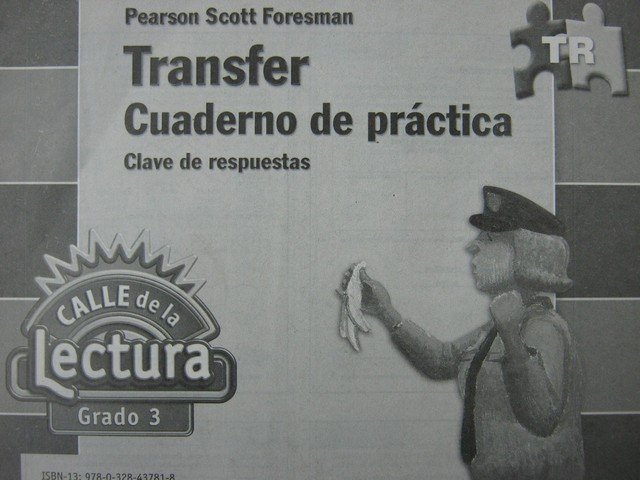 (image for) Calle de la Lectura 3 Transfer Cuaderno de practica Clave (P)