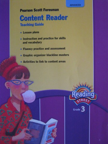 (image for) Reading Street 3 Content Reader Advanced TG (TE)(P)
