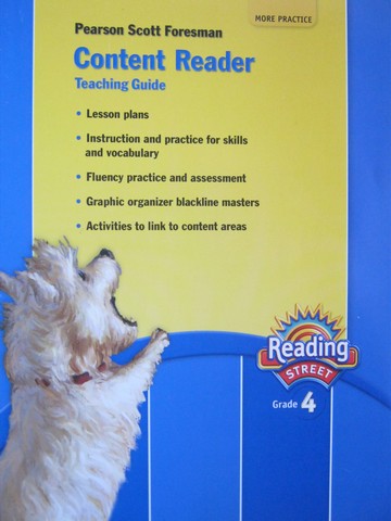 (image for) Reading Street 4 Content Reader More Practice TG (TE)(P)