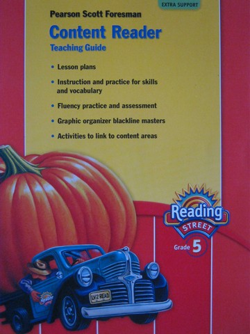 (image for) Reading Street 5 Content Reader Extra Support TG (TE)(P)