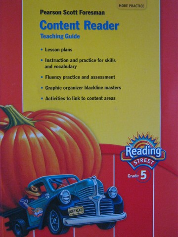 (image for) Reading Street 5 Content Reader More Practice TG (TE)(P)