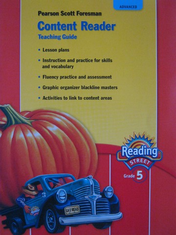 (image for) Reading Street 5 Content Reader Advanced TG (TE)(P)