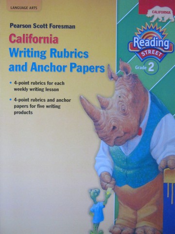 (image for) Reading Street 2 California Writing Rubrics & Anchor Papers (P)