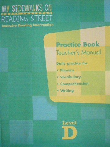 (image for) My Sidewalks on Reading Street D Practice Book TM (TE)(P)