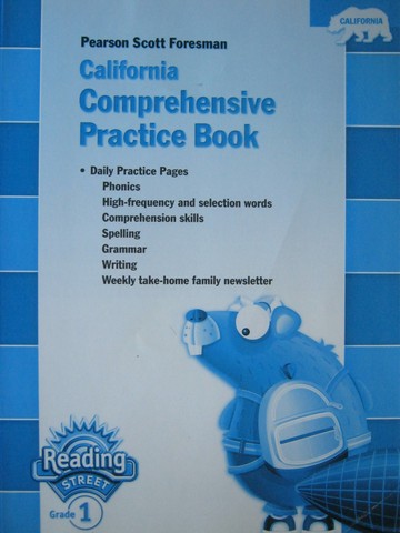 (image for) Reading Street 1 California Comprehensive Practice Book (CA)(P)