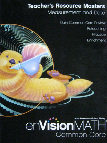 (image for) enVision Math Common Core 3 TR Measurement & Data (TE)(P)
