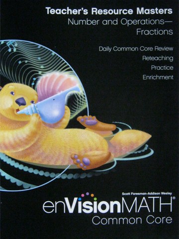 (image for) enVision Math Common Core 3 TR Number & Operations (TE)(P)