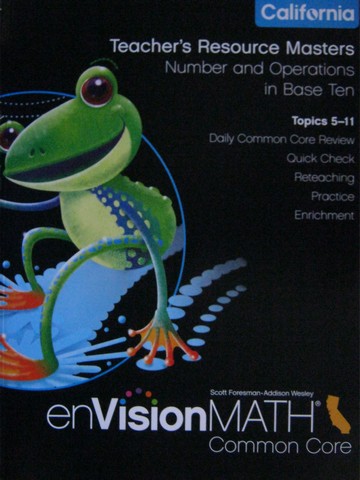 (image for) enVision Math California Common Core 2 TR Topics 5-11 (CA)(P)
