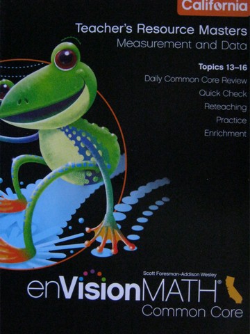 (image for) enVision Math California Common Core 2 TR Topics 13-16 (CA)(P)