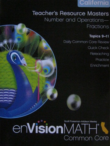 (image for) enVision Math California Common Core 5 TR Topics 9-11 (CA)(P)