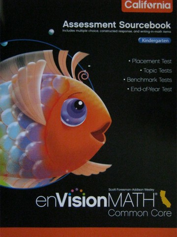 (image for) enVision Math California Common Core K Assessment Sourcebook (P)