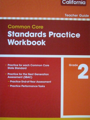 (image for) enVision Math California Common Core 2 Standards Practice TG (P)